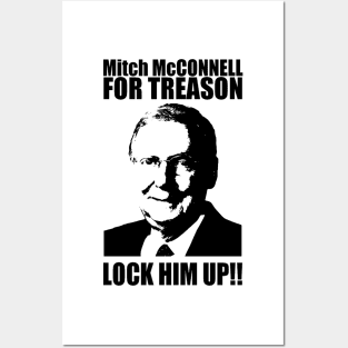 MITCH McCONNELL LOCK HIM UP!!! Posters and Art